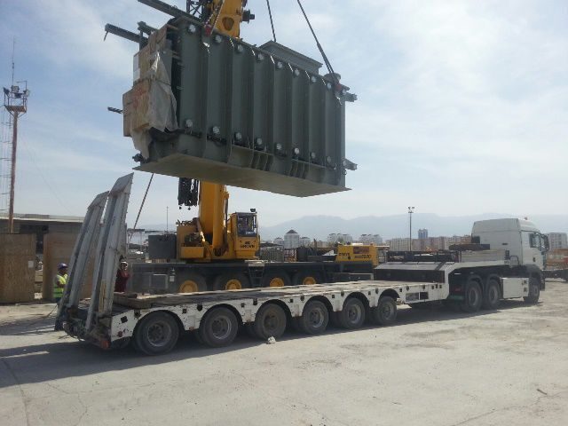 Handling & Transportation of heavy weight loads for Çalik Enerji (Turkey)