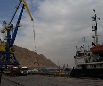 Handling of cargoes in Turkmenbashy Sea Port, transportation (all-in-one services)